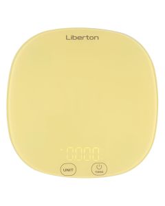 Ваги кухонні Liberton LKS-0718 Жовті (Yellow)
