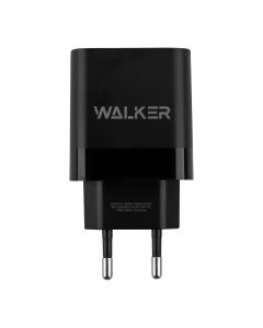 Зарядний пристрій Walker WH-35 (USB) QC3.0/3A/18W Чорний (Black)