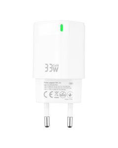 Зарядний пристрій Walker WH-43 (1USB + 1USB-C) 33W Білий (White)