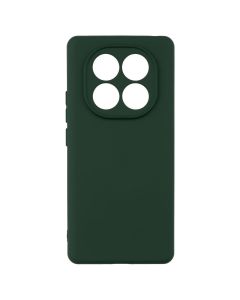 Чохол накладка для Xiaomi Redmi Note 14 Pro Silicone Cover Full Зелена (Dark Green)