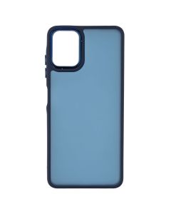 Чехол накладка для Samsung A06 TPU+PC Space II Color Mattel Синий (Темно-синий)