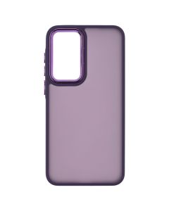 Чохол накладка для Samsung A35 TPU+PC Space II Color Mattel Фіолетова (Dark Purple)