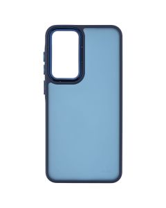 Чохол накладка для Samsung A36 TPU+PC Space II Color Matte Синя (Dark Blue)