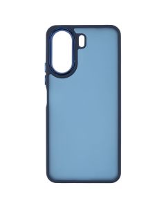 Чехол накладка для Xiaomi Redmi 13C / Poco C65 TPU+PC Space II Color Matte Синий (Темно-синий)