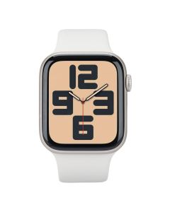 Смарт-годинник Apple Watch SE GPS 44мм Starlight Aluminium Case with Starlight Sport Band - M/L (MXEV3QH/A)