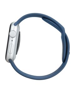 Смарт-годинник Apple Watch SE GPS 44мм Silver Aluminium Case with Denim Sport Band - M/L (MXER3QH/A)