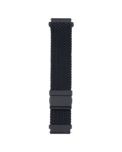 Ремінець для годинника Universal 22 мм Elastic Adjustment Чорний (Black)