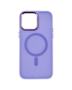 Чехол-накладка для iPhone 14 Pro Max MagSafe MATTE Фиолетовый (Purple)