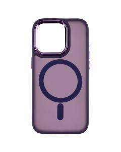 Чохол накладка для iPhone 15 Pro MagSafe MATTE Фіолетова (Dark Purple)