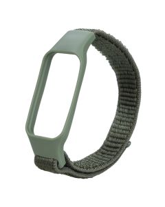 Ремінець для годинника Xiaomi Mi Band 8 Active/9 Active/Redmi Smart Band 2 Nylon Зелений (Army Green)