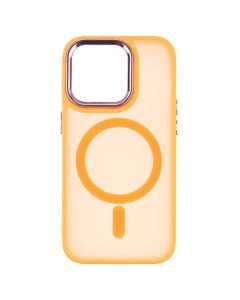 Чехол-накладка для iPhone 14 Pro MagSafe MATTE Оранжевый (Orange)