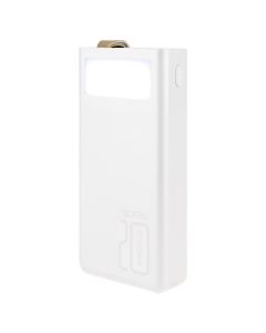 PowerBank 20000 mAh Ridea RP-D20L Digital Display + Lamp Білий (White)