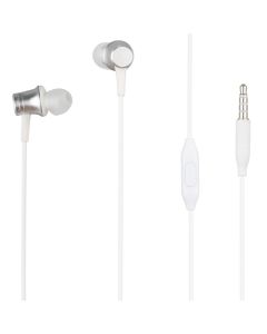 Навушники з мікрофоном Xiaomi Piston Fresh Bloom Матові Срібні (Silver)