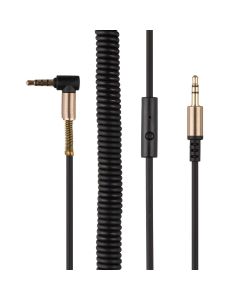 Кабель AUX Hoco UPA02 With Mic 2м Чорний (Black)