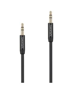Кабель AUX Usams YP-01 1м Чорний (Black)