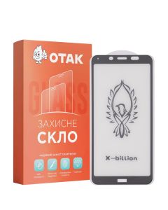 Защитное стекло для Xiaomi Redmi 6A 3D Черное (Black)