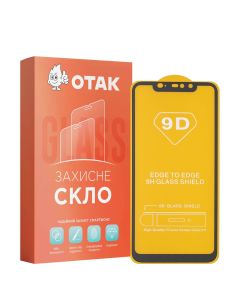 Захисне скло для Xiaomi Redmi Note 6/Note 6 Pro 3D Чорне (Black)