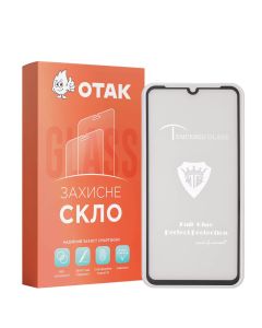 Защитное стекло для Xiaomi Redmi Note 7 3D Черное (Black)