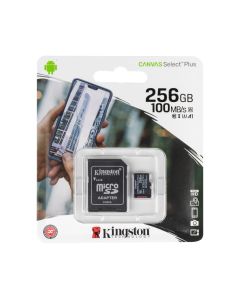 Карта пам'яті MicroSD Kingston 256Gb Class 10 UHS-1 +адаптер