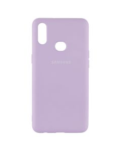 Чехол-накладка для Samsung A10s Soft Case Фиолетовый (Purple)