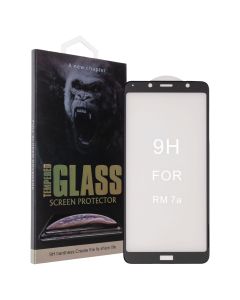 Защитное стекло для Xiaomi Redmi 7A 5D King Kong Черное (Black)