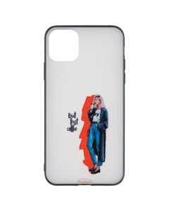 Чохол накладка для iPhone 11 Pro Max ForFun But first coffe