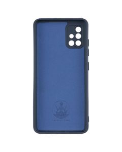 Чохол накладка для Samsung A51 Soft Case Синя (Blue)