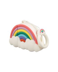 Чохол для навушників AirPods Веселка та Хмара