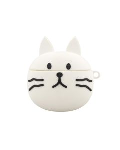 Чохол для навушників AirPods Pretty Cats Білий (White)