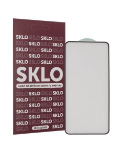 Защитное стекло для Xiaomi Redmi Note 9s/9 Pro 5D SKLO Черное (Black)