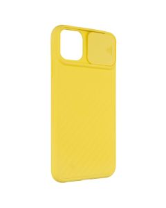 Чехол-накладка для iPhone 11 Pro Max HIDE CAMERA Желтый (Yellow)