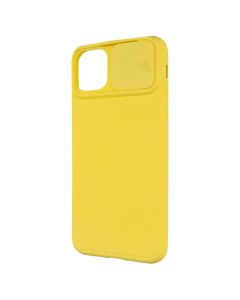 Чехол-накладка для iPhone 11 Pro Max HIDE CAMERA Желтый (Yellow)