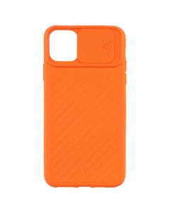 Чехол-накладка для iPhone 11 Pro Max HIDE CAMERA Оранжевый (Orange)