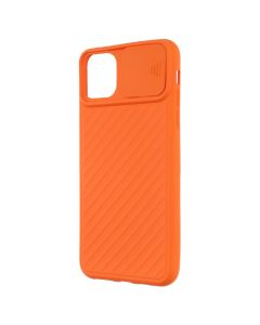Чехол-накладка для iPhone 11 Pro Max HIDE CAMERA Оранжевый (Orange)