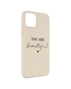 Чохол накладка для iPhone 11 Pro Pump Tender You Are Beautiful Бежева (Beige)