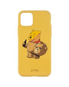 Чохол накладка для iPhone 11 Pro Pump Tender Тед Вінні Пух Жовта (Yellow)