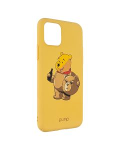 Чохол накладка для iPhone 11 Pro Pump Tender Тед Вінні Пух Жовта (Yellow)
