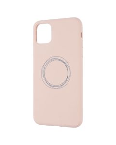 Чохол накладка для iPhone 11 Pro Max Pump Silicone Circles on Light
