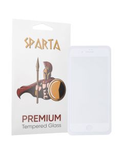 Захисне скло для iPhone 7/8 Plus 6D UA Sparta біле