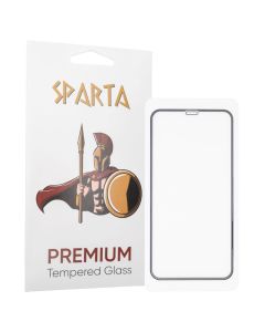 Захисне скло для iPhone XR/11 6D UA Sparta Чорне (Black)