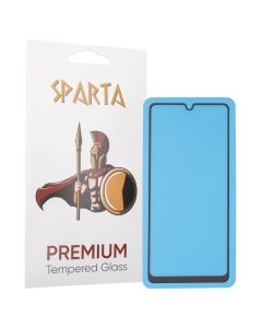 Защитное стекло для Samsung A31 6D UA Sparta Черное (Black)