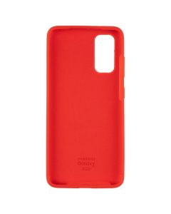 Чехол накладка для Samsung S20 Soft Case Красный (Red)