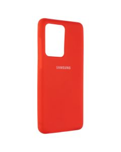 Чохол накладка для Samsung S20 Ultra Soft Case Червона (Red)