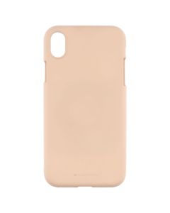 Чохол накладка для iPhone XR Goospery SF Jelli Рожева (Pink Sand)