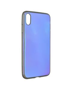 Чохол накладка для iPhone XS MAX Baseus Glow TR Синя (Blue)