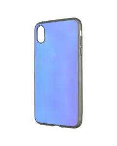 Чохол накладка для iPhone XS MAX Baseus Glow TR Синя (Blue)