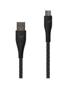 USB-кабель Usams U41 плетёный 2A 1м Micro-USB Чёрный