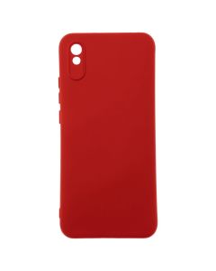 Чехол накладка для Xiaomi Redmi 9A Soft Case Красный (Red)
