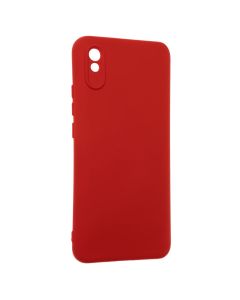Чехол накладка для Xiaomi Redmi 9A Soft Case Красный (Red)