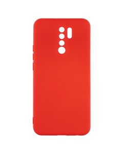 Чехол накладка для Xiaomi Redmi 9 Soft Case Красный (Red)